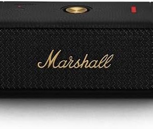 Marshall Emberton II Portable Bluetooth Speaker, Black & Brass