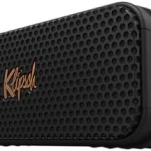 Klipsch Nashville Portable Bluetooth Speaker with a 2.25″ full range drivers for 360 degree audio, IP67 dust and waterproof rating, 24 hours of playtime for a premium live concert experience