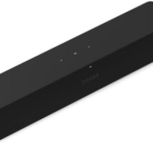 Sonos Ray – Compact Soundbar for TV and Music – Black