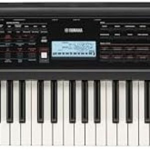 Yamaha 61 Touch Sensitive Keys Portable Keyboard for Beginners with Music Rest, Power Adapter PSR-E383